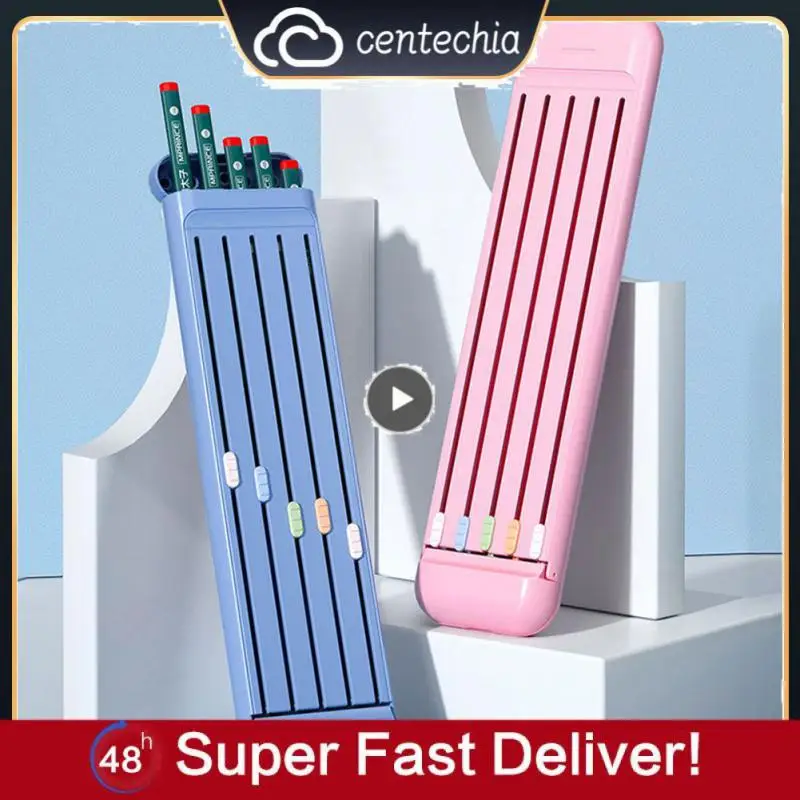 

Good-looking Pencil Box Modern Personality Portable Stationery Box New Economic School Supplies Multifunctional Pen Box