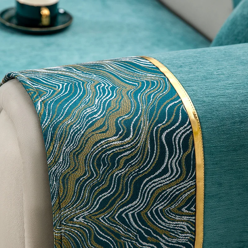 Высококачественный чехол для дивана из синели всесезонный Универсальный