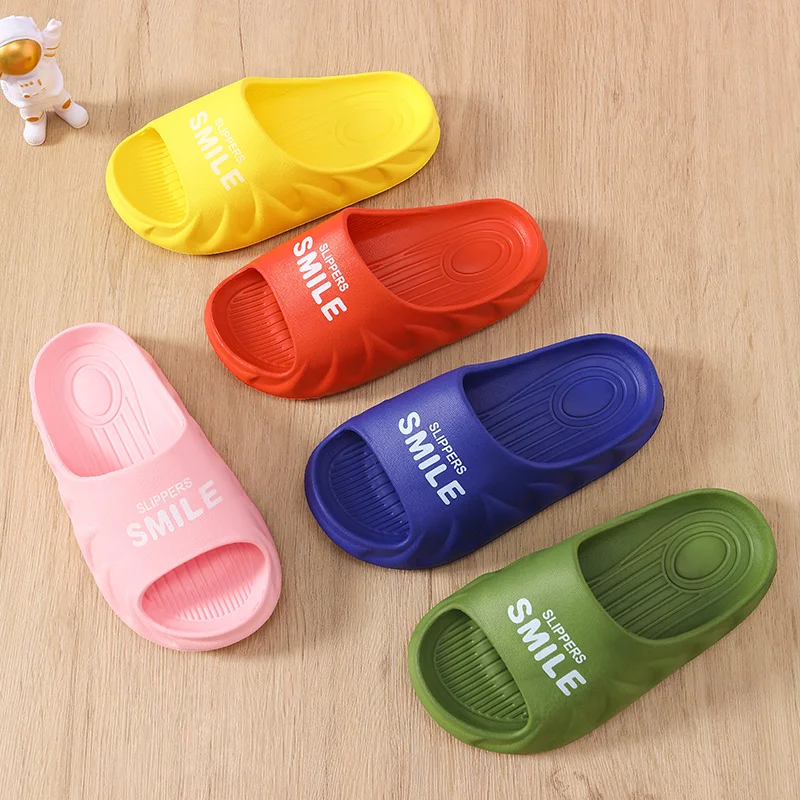 Children Shoes Slippers For Girls Home Shoes For Boys Summer Beach Outdoor Sandals Fashion Bear Eva Platform Soft Cloud Slipper enlarge