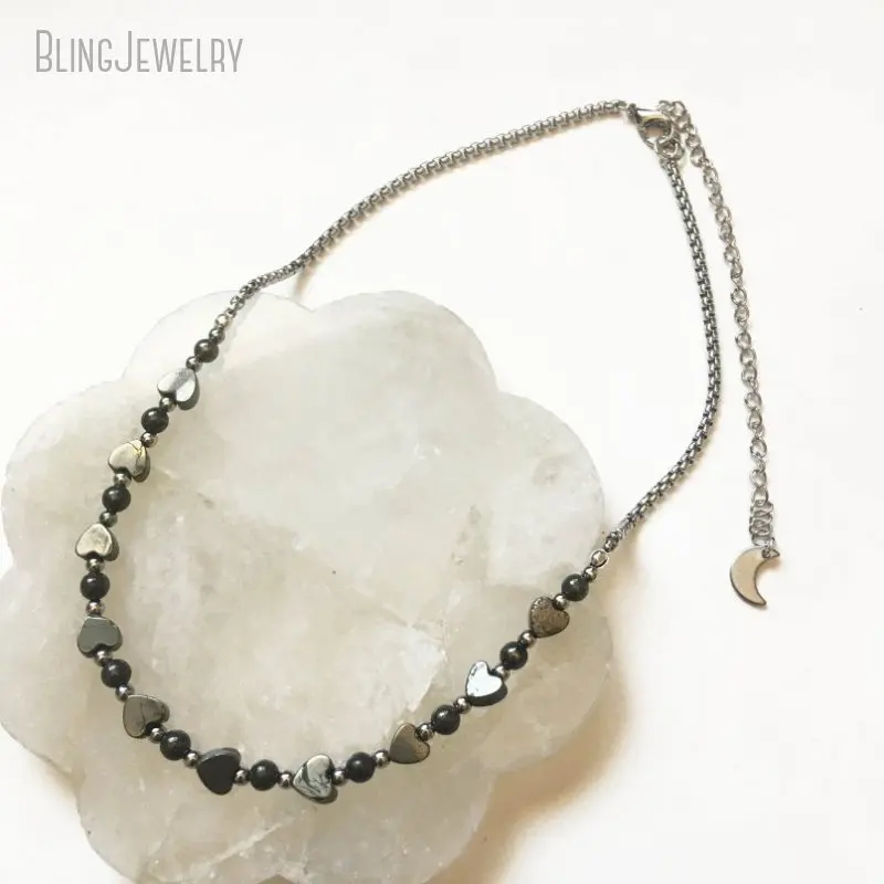 10 шт. готические эмо грубые натуральные сердца