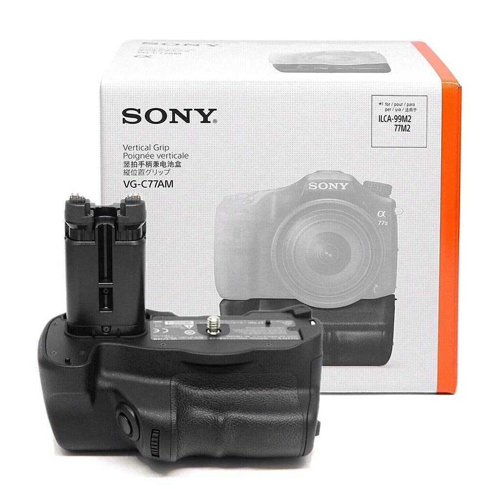 

New Original SONY VG-C77AM VG C77AM Vertical Battery Grip Replacement for Alpha A77 A77 II A99II Camera