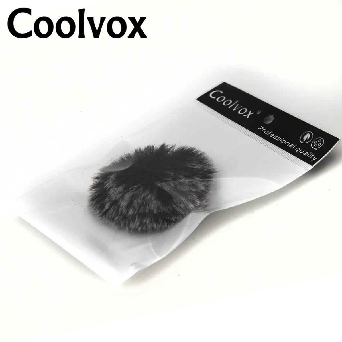 Coolvox Lapel Mic Furry Windscreen Fur Windshield Wind Muff Soft Comfortable For SONY RODE BOYA Lapel Lavalier Microphones images - 6