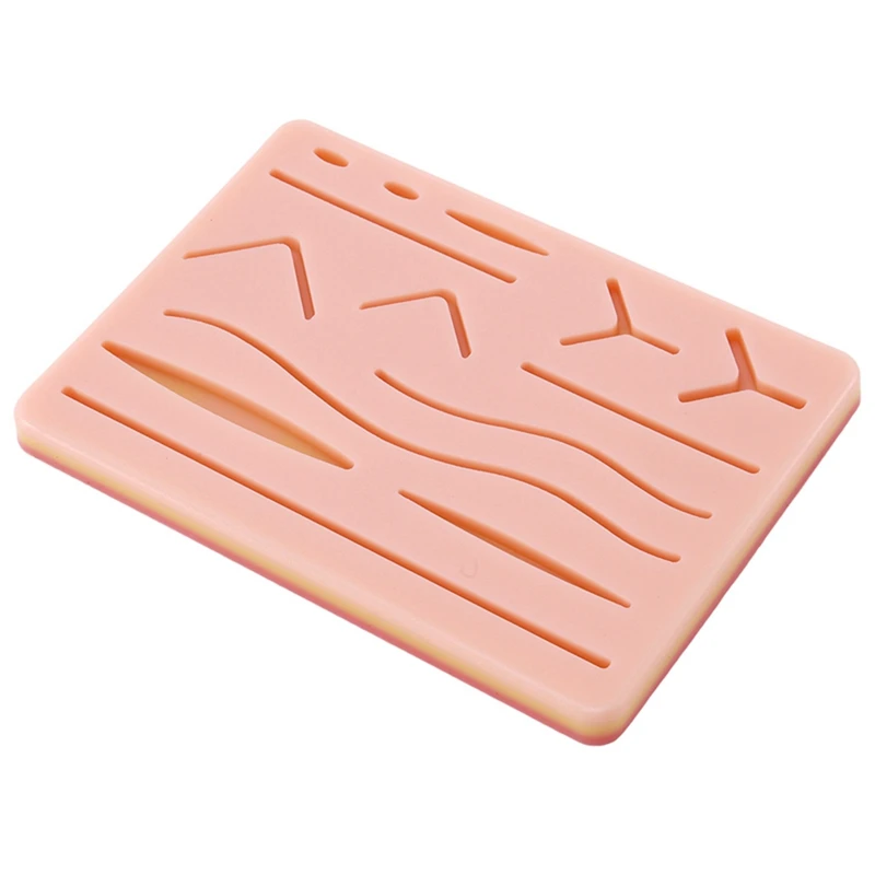 

2X Skin Suture Training Kit Pad Suture Training Kit Suture Pad Trauma Accessories For Practice And Training Use