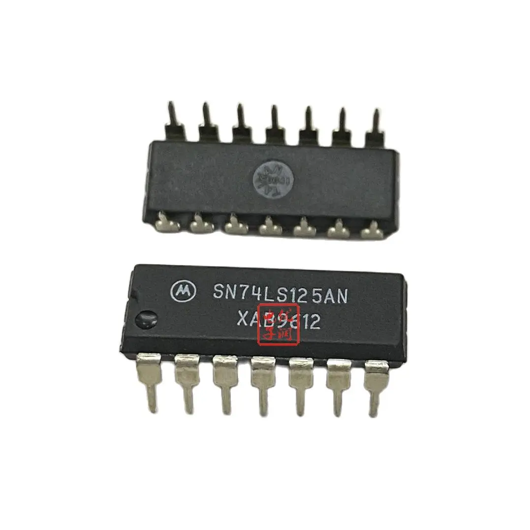 

10PCS/ SN74LS125AN HD74LS125AP [New Imported Original] Buffer/Line Driver in-line