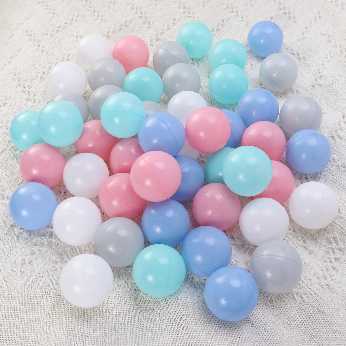 

50PCS Small Creative Colorful Balls Bath Balls for
