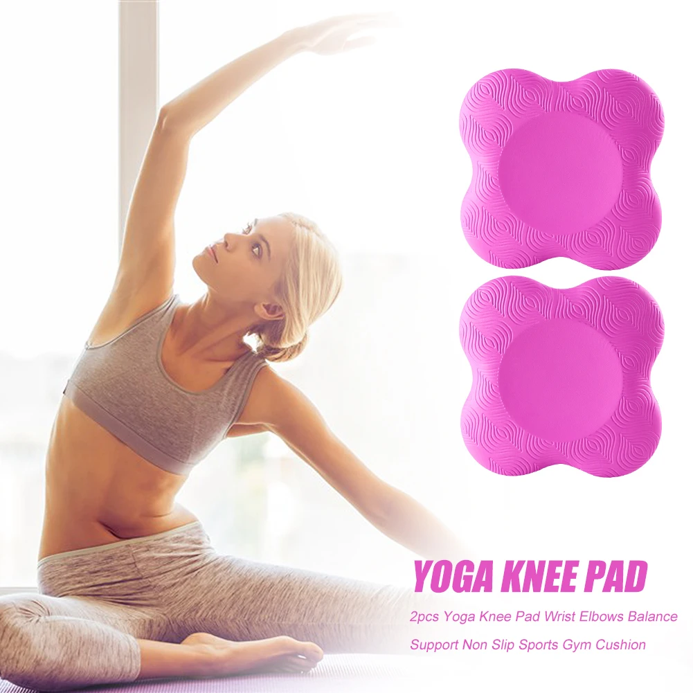 

2 шт./компл. Нескользящие защитные коврики для занятий йогой, переносные маленькие наколенники для йоги, коврики для поддержки баланса запяс...