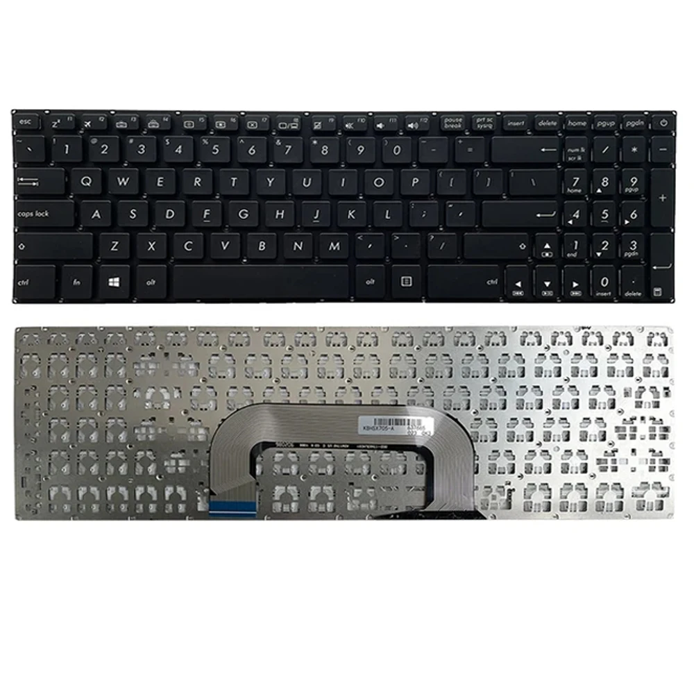Клавиатура US для ноутбука ASUS X705U X705UA X705UD X705M X705MA 0KNB0-610YUI00