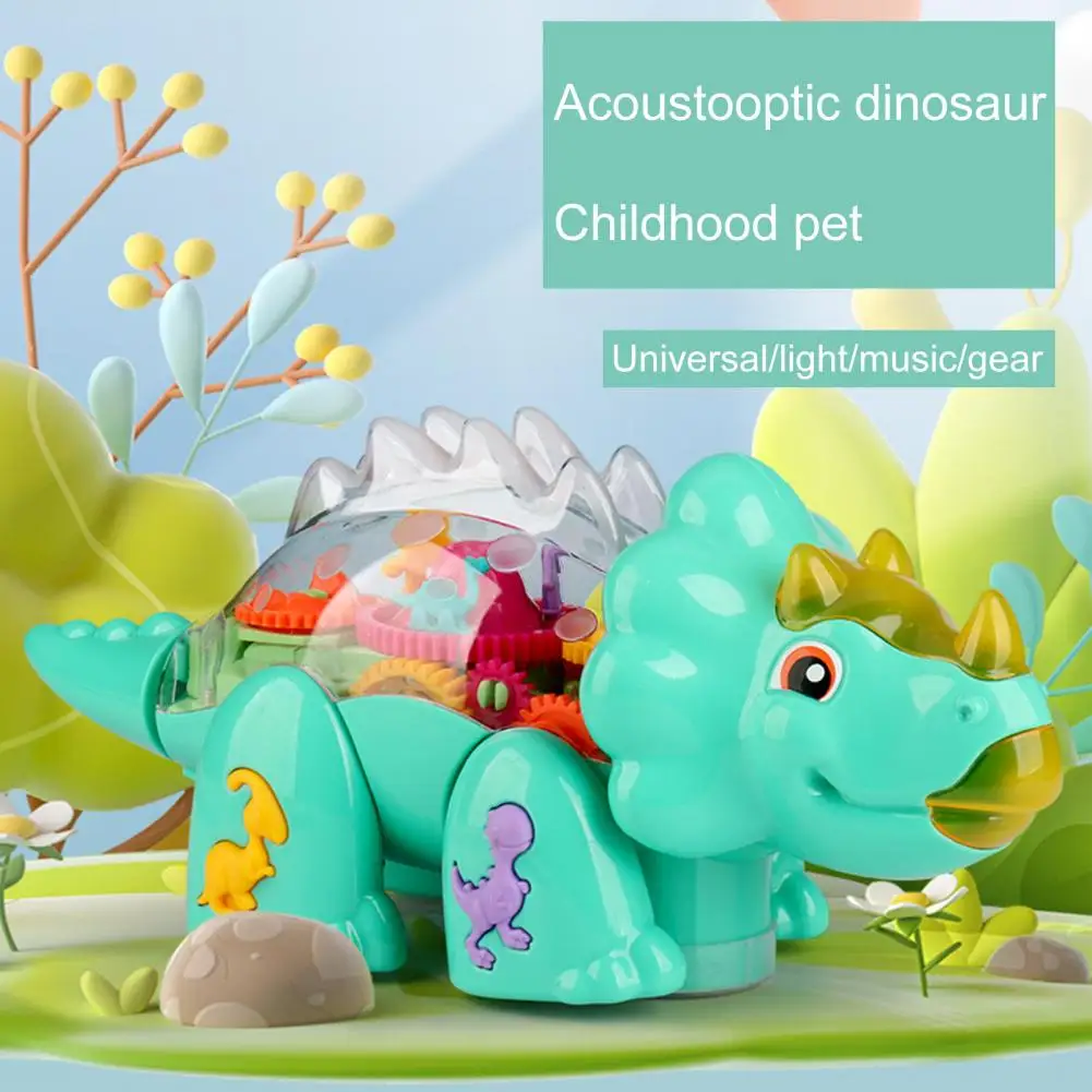 

Electric Dinosaur Toy Cartoon Walking Lights Music Obstacle Avoidance Intellectual Development Birthday Gift Dinosaur Model Chil