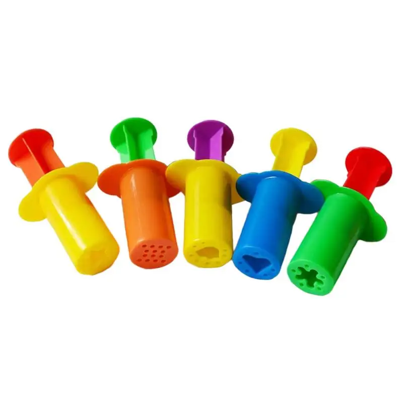 

Playdough Sets For Kids Plasticine Squeeze Set Color Clay DIY Toys For Children Pack With 5 Mini Tools Accessories Birthday Gift