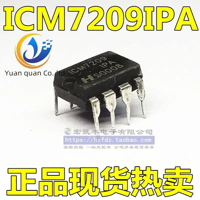 

10 шт. Оригинальный Новый ICM7209IPA 7209 DIP-8