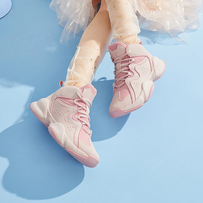 QIAODAN ZHIZAO Basketball Shoes for Women Fashion Sports Shoes High Quality Gym Training Casual Safety Sneakers XM16212003