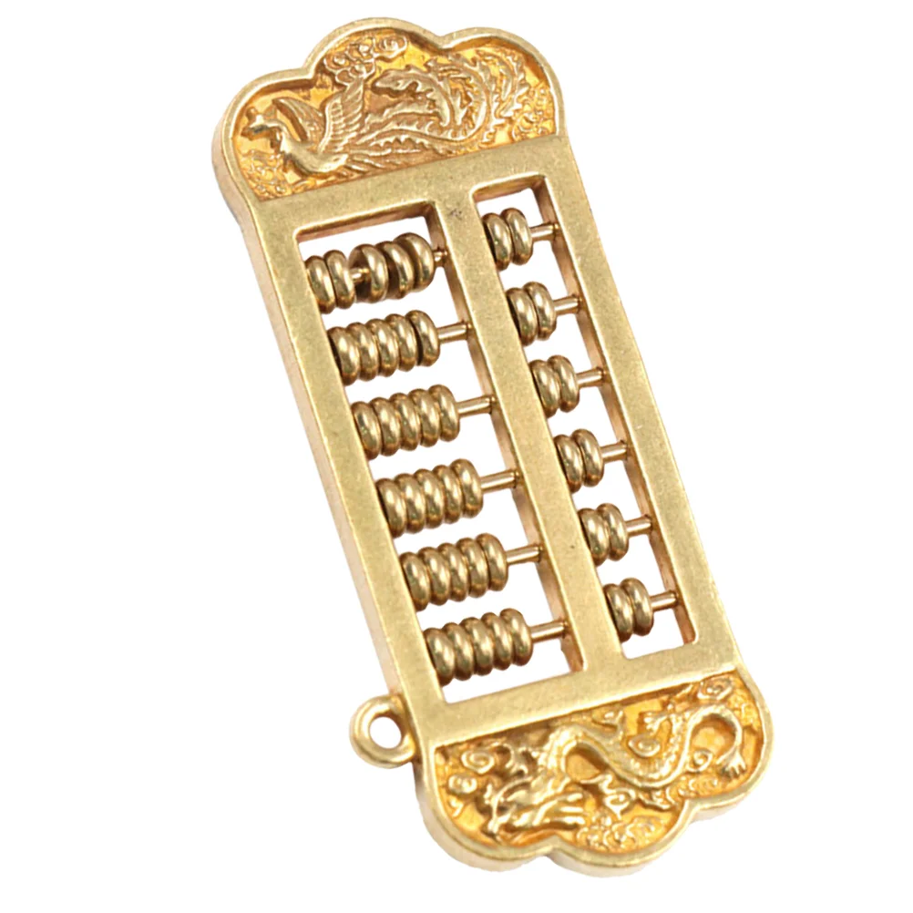 Подвеска-брелок с орнаментом Феникса латунная подвеска в виде Абака украшение