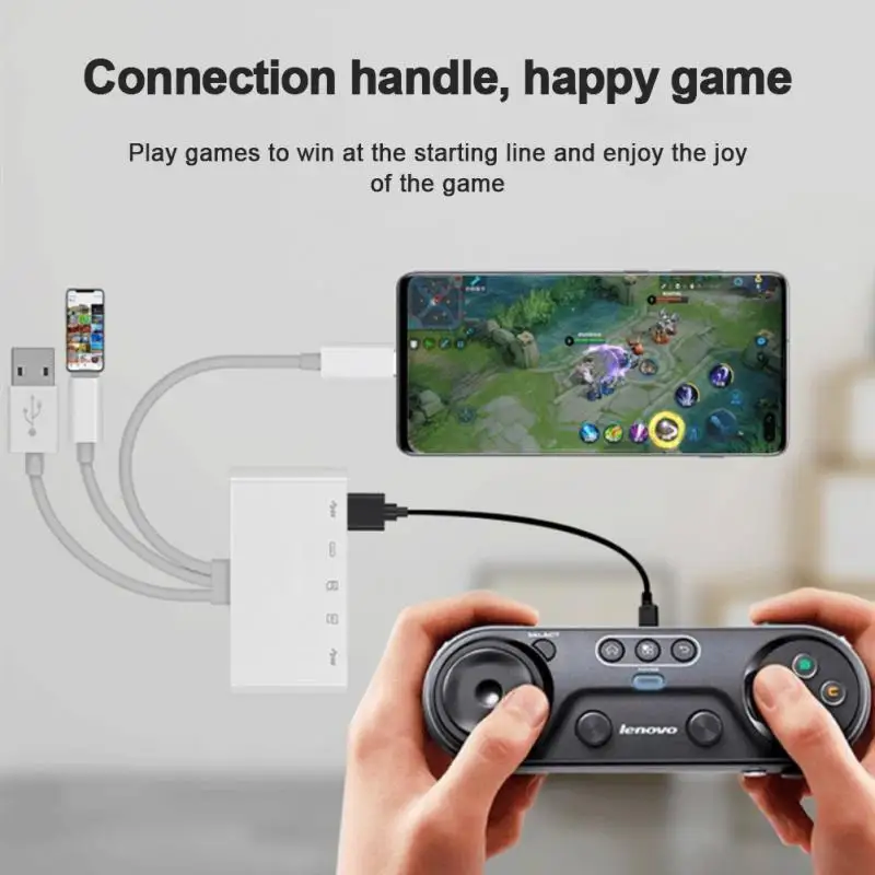 

OTG USB Camera Multimemory Adapter For Type-c/To TF Card Reader Kit For IOS System Cell Phone Converter Android Phone