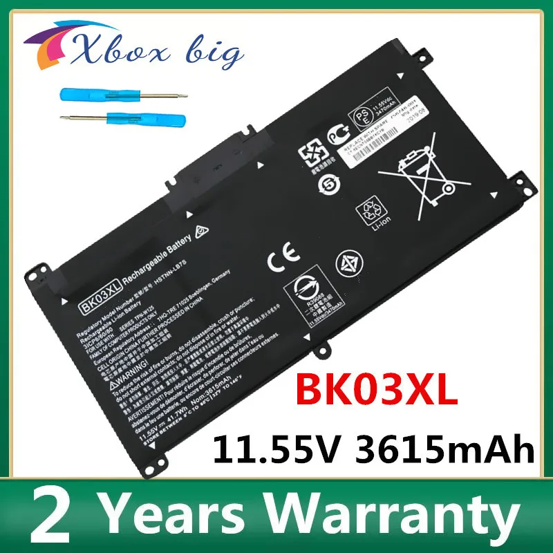 BK03XL Аккумулятор для HP Pavilion HSTNN-LB7S X360 14m 14-BA033TX 14-ba001ns HSTNN-UB7G 916366-541 916811-855