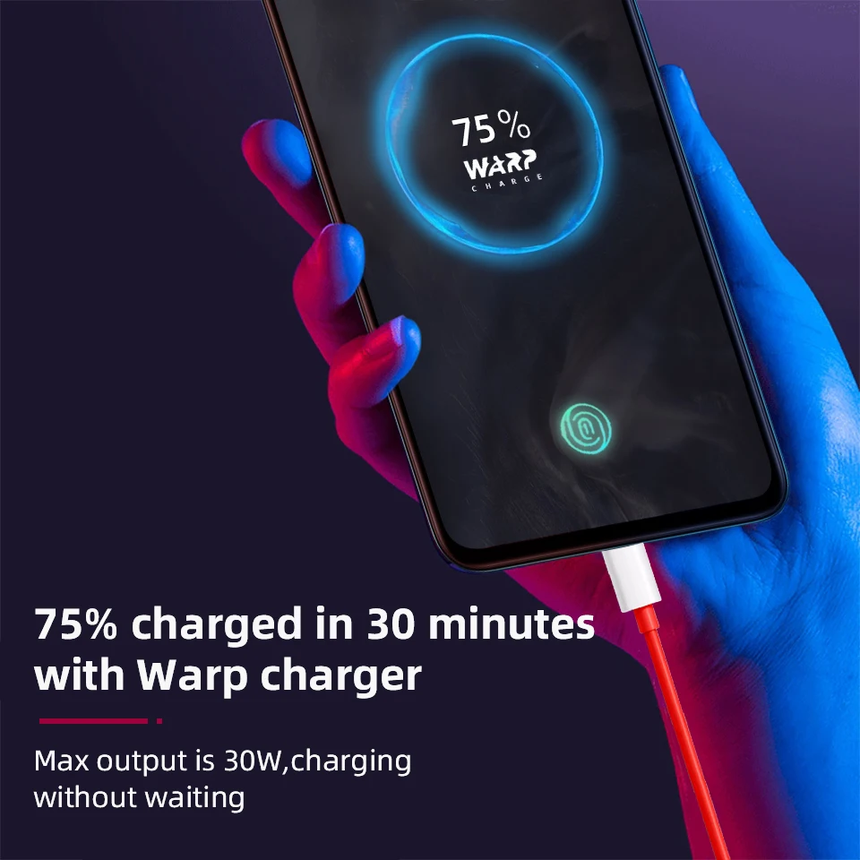 Оригинальный кабель для зарядного устройства Oneplus Warp Dash 6 5a быстрая зарядка One Plus 10