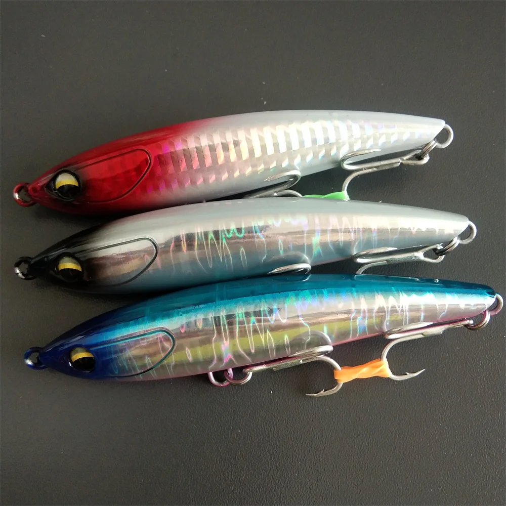 

Swolfy 3pcs Minnow Fishing Lure Sinking Hard Bait 30g 11cm Pencil Mino Isca Artificial Baits Wobblers For Pike Fish Tackle