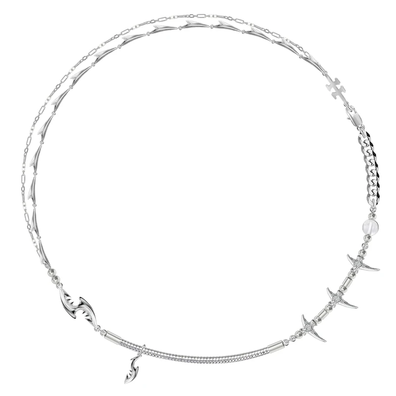 Ожерелье MASW из серии акулы оригинальное ювелирное изделие Лидер продаж