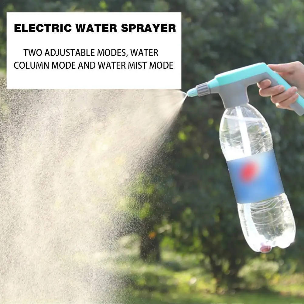 

Garden Electric Water Sprayer Automatic High Pressure Air Pump Sprayer For Plants Washing Car Charging Watering Sprinkler T C5d3