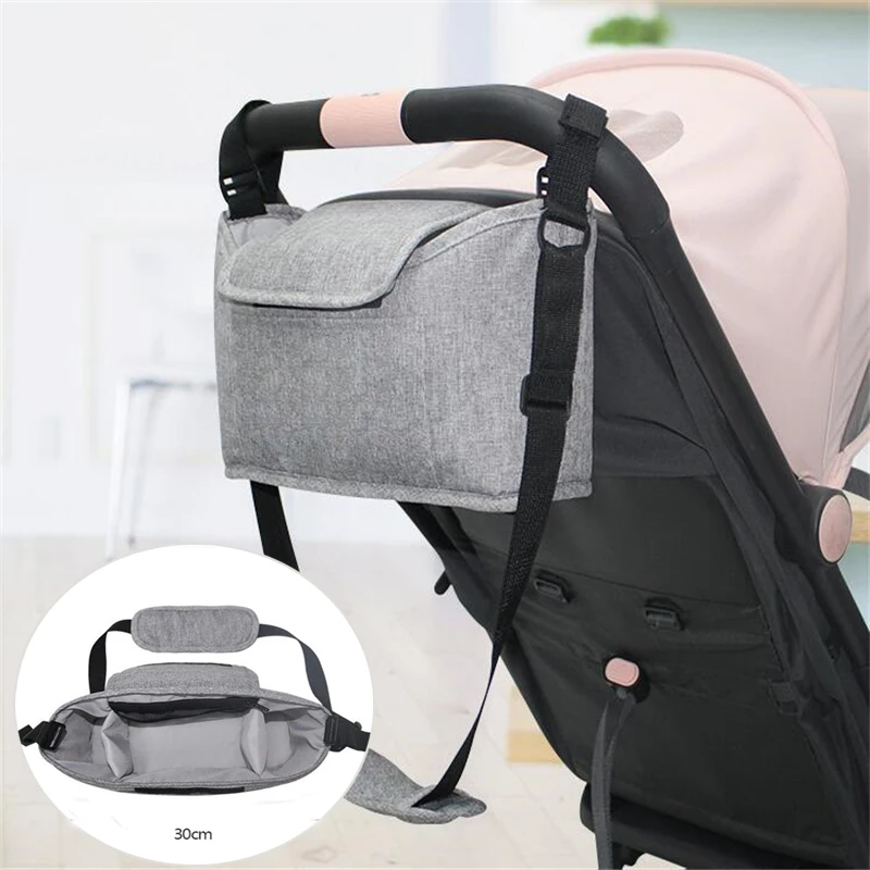 

Baby Stroller Organizer Mommy Bags Baby Nappy Diaper Bag Buggy Pram Cart Basket Hook Stroller Accessories Women Shoulder Bag