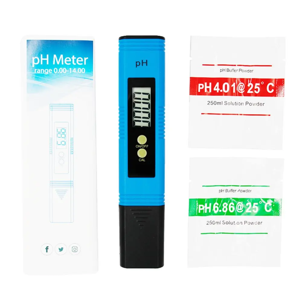 

High-precision PH Meter PH Test Pen PH-02 Tester PH Value Water Quality Detector Aquarium Fish Tank PH