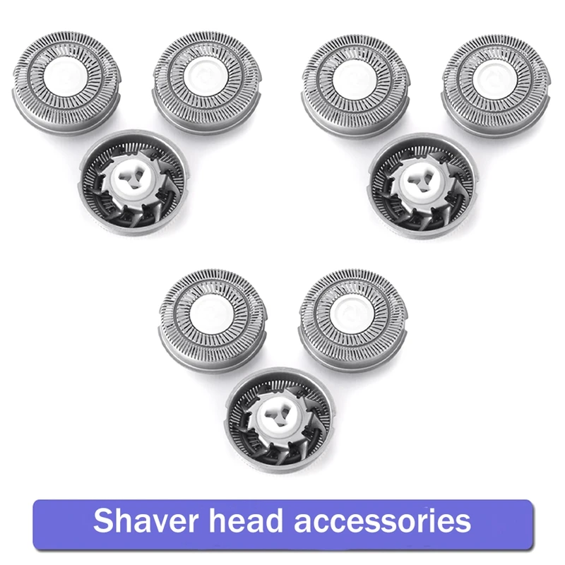 

9 PCS Shaving Shaver Head Double Ring Blade For Flyco Razor FR8 Replacement Part