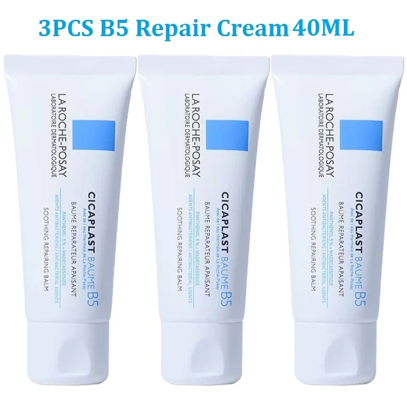 

3 шт., увлажняющий крем La Roche-Posay B5, 40 мл