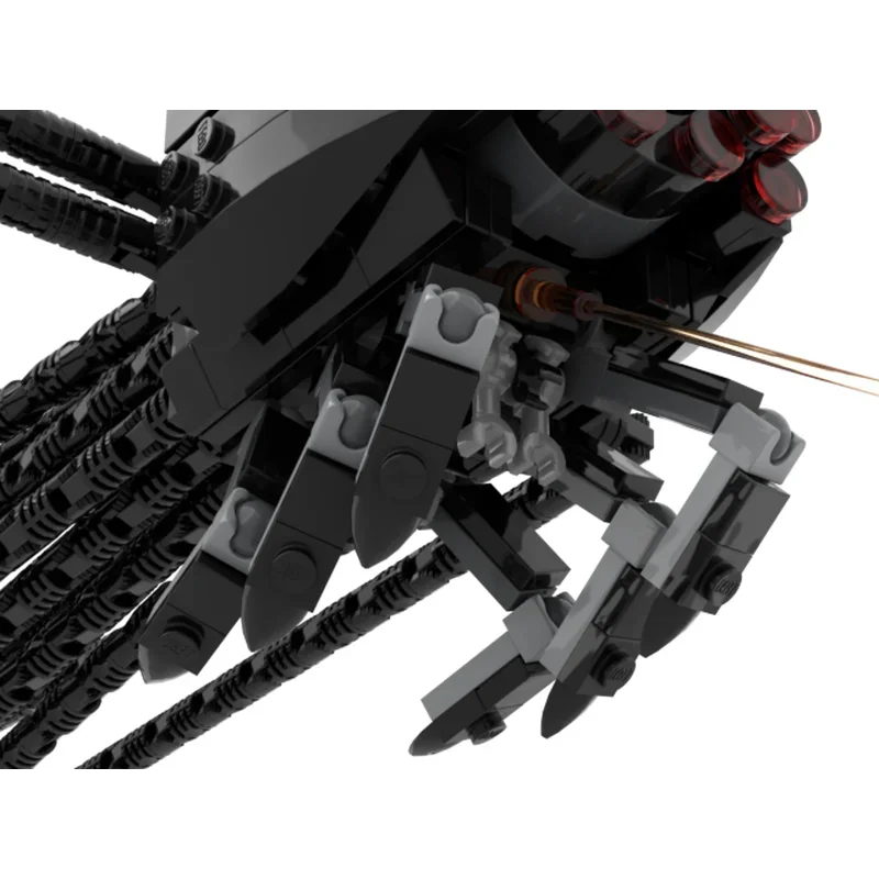 MOC-33880 научная фантастика набор строительных блоков в виде монстра осьминога