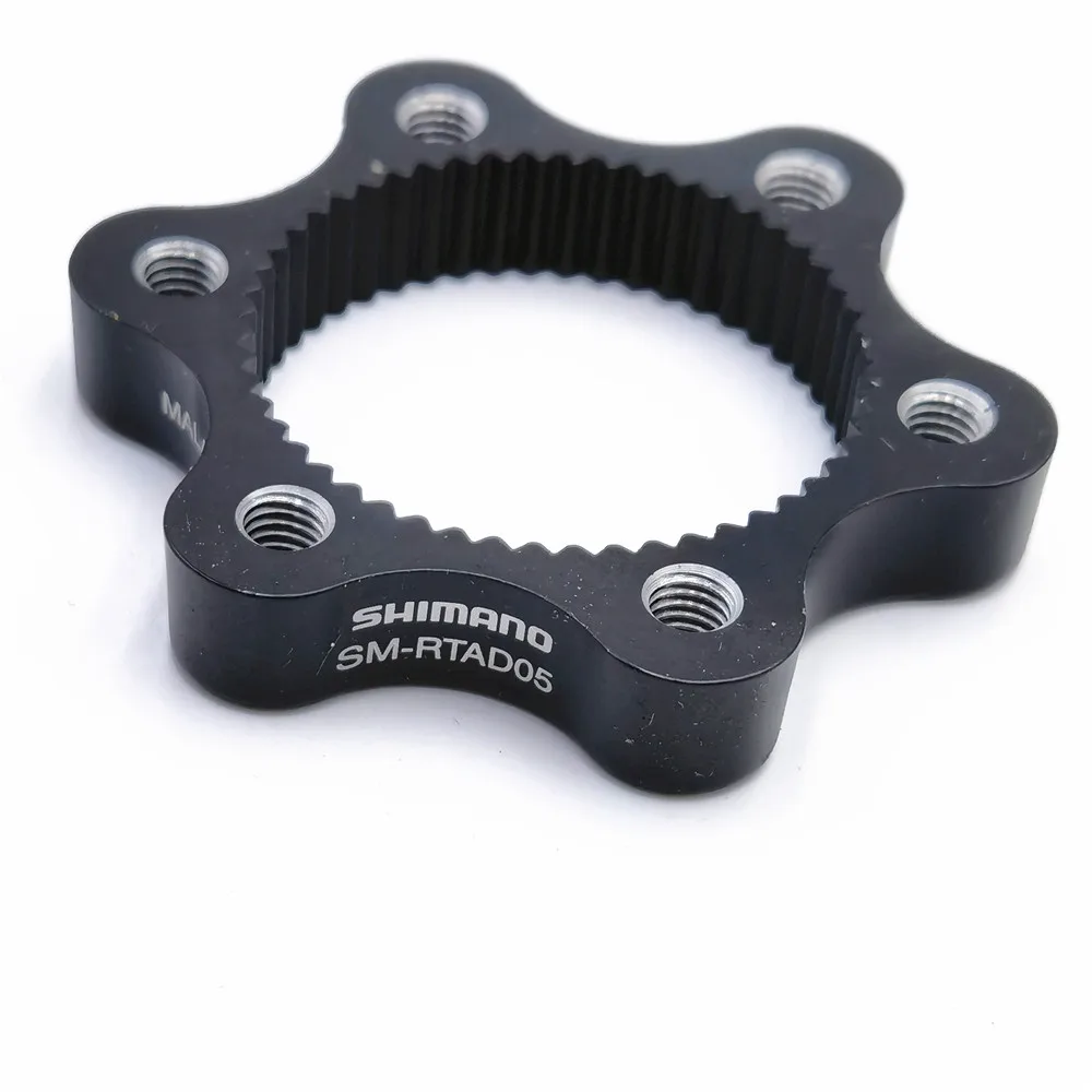 Фото Переходник Shimano SM-RTAD05 с 6-болтовым ротором дискового тормоза на центральную ступицу ESMRTAD05 №3