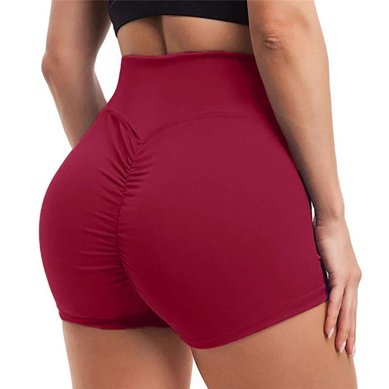 

Sexy Female Shorts 2023 New high-quality High Waist Sports Shorts Workout Fitness Breathable Comfortable Solid Color Shorts