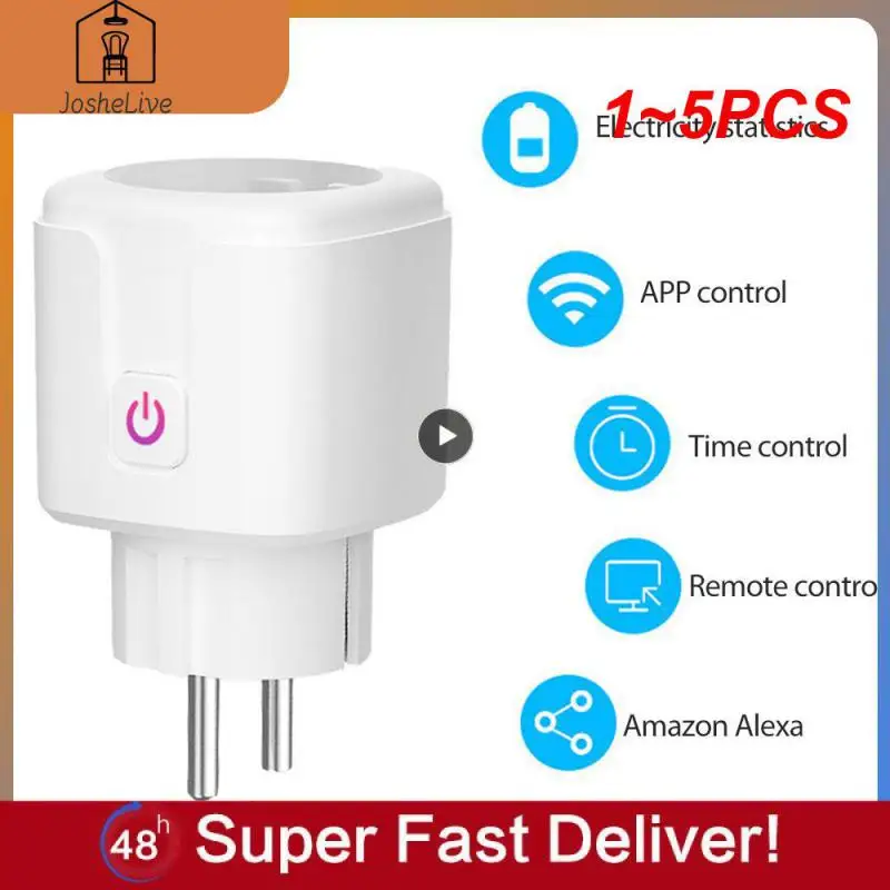 

Умный адаптер с Wi-Fi, 16 А, 1-5 шт.