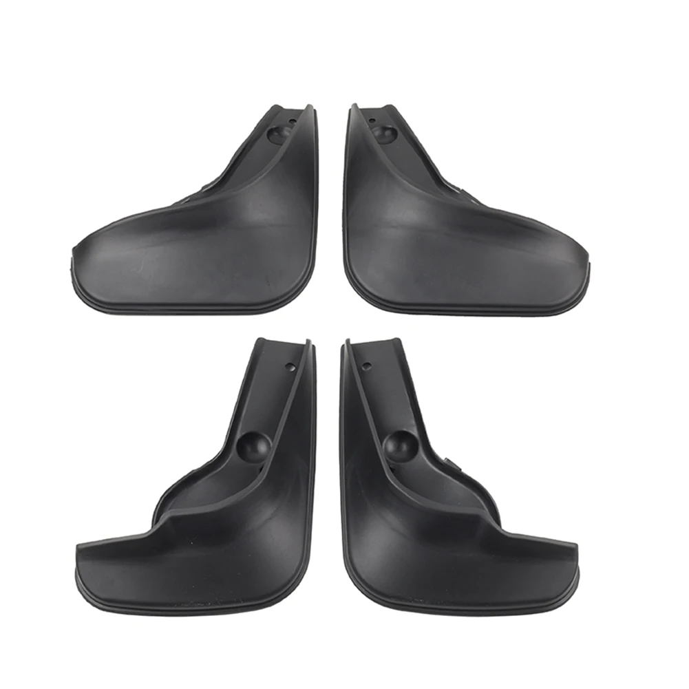 4pcs Car Wheel Mud Flaps Splash Guards PP + TPO For Suzuki Swift 5 Doors Hatchback 2004 2005 2006 2007 2008 2009