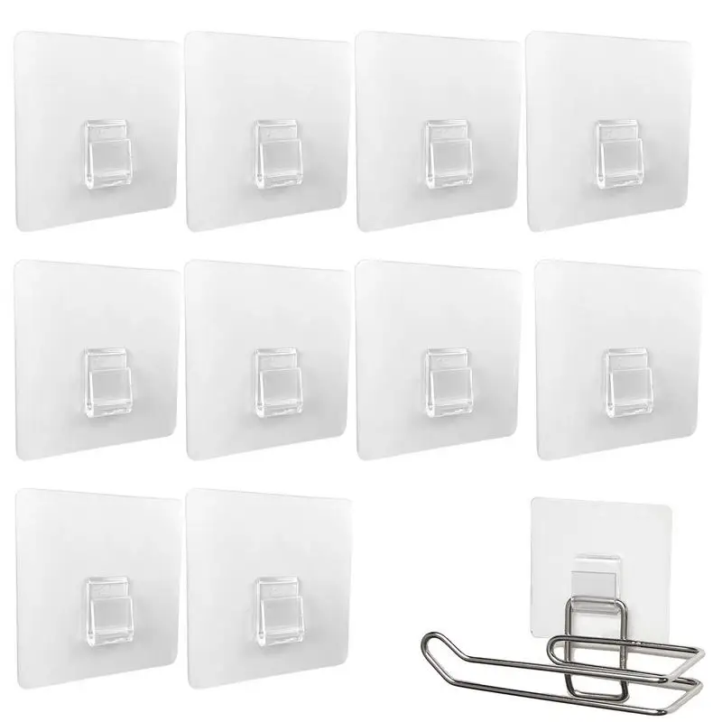 

10 шт., универсальные самоклеящиеся крючки-пряжки для коврика