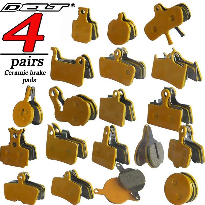 

4 пары керамических дисковых тормозных колодок для велосипеда SHIMANO SRAM AVID ZOOM MAGURA HAYES MX3 MX4