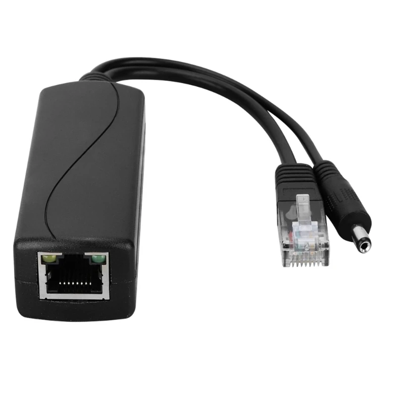 Разветвитель POE 48–5 В адаптер питания MicroUSB через Ethernet кабель-инжектор