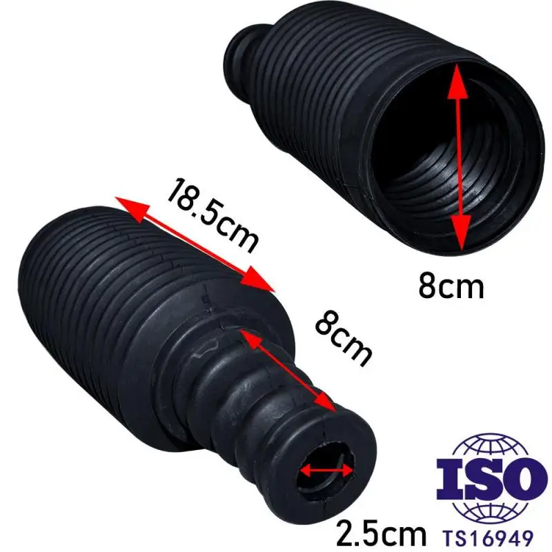 

Front Dust Cover Air Shock Absorber Rubber Bellow Dust Boot Set for Toyota Corolla Geely Vision Engloncar Emgrand