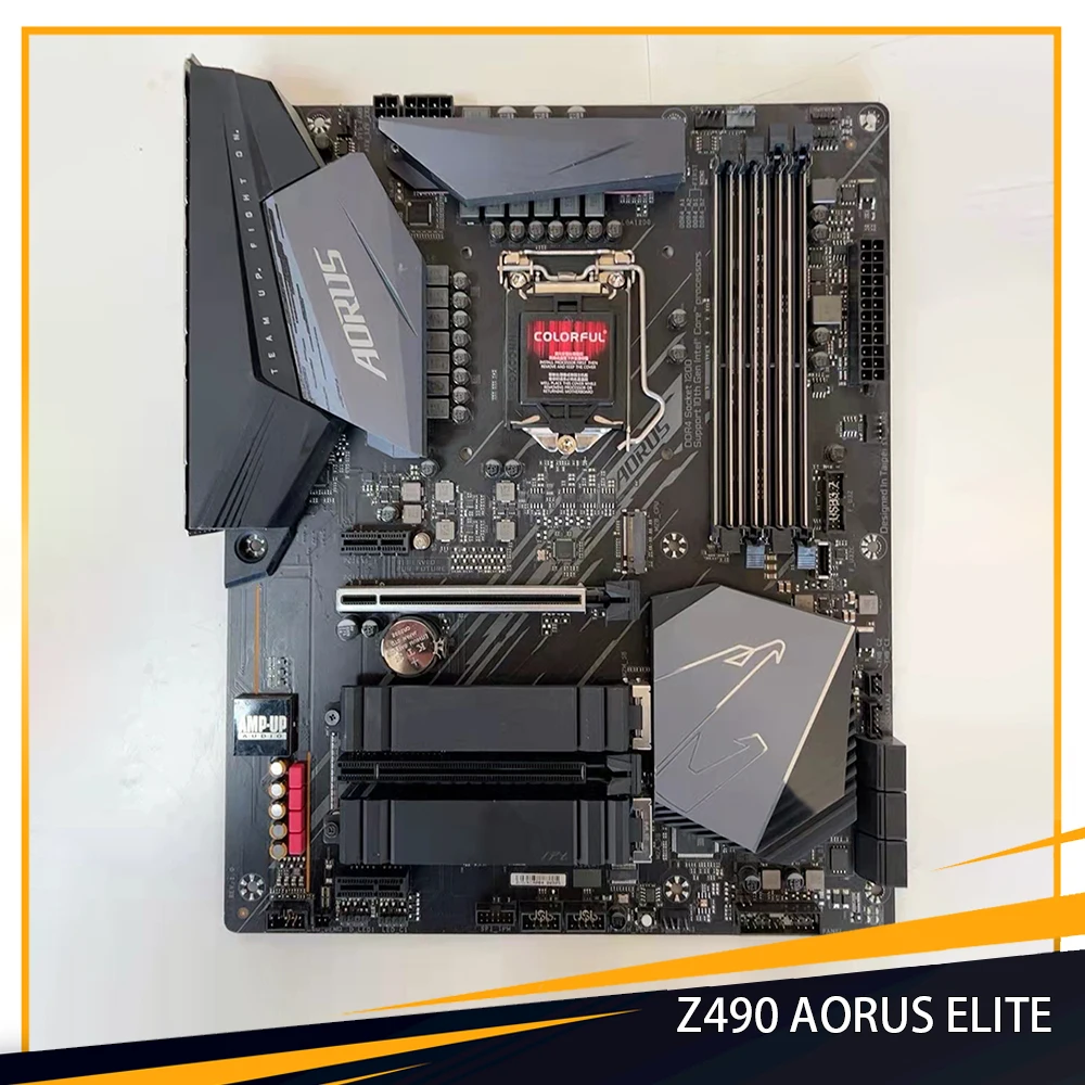 

Z490 AORUS ELITE For Gigabyte Z490 LGA 1200 DDR4 PCI-E 4.0 128GB Desktop Motherboard High Quality Fast Ship