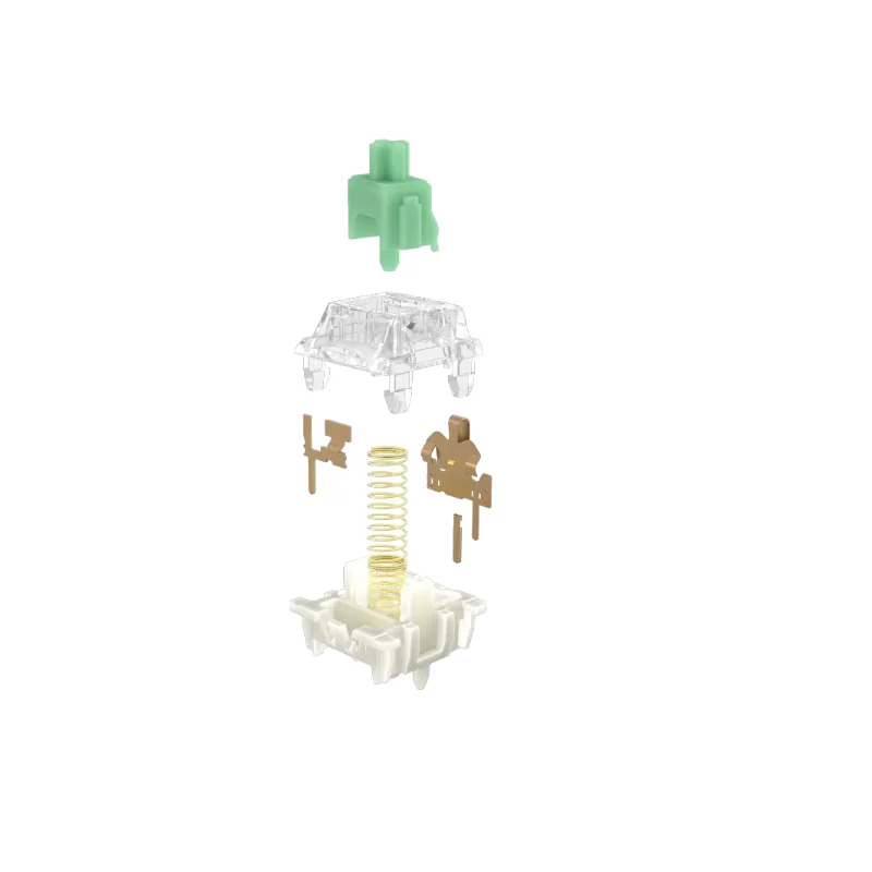 Фото Предтактильный переключатель GATERON Baby Kangaroo 2,0 SMD 5 Pin 59g, глянцевая механическая клавиатура с верхним корпусом «сделай сам» Hotswap №2