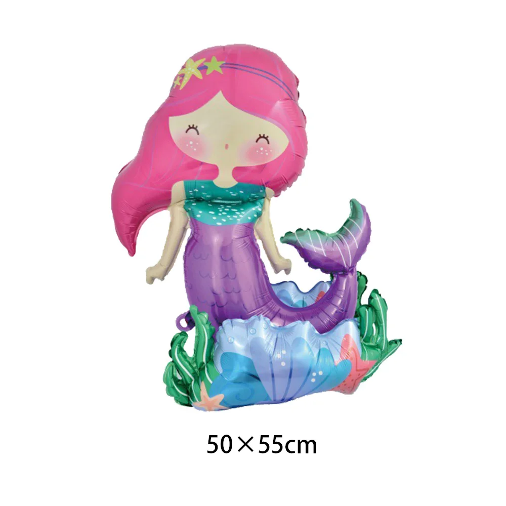 

Вечеринка с русалкой, баннер, гирлянда, стоячий воздушный шар с русалкой, детский декор на день рождения для девочек, баннер, детский душ, украшение на день рождения с русалкой