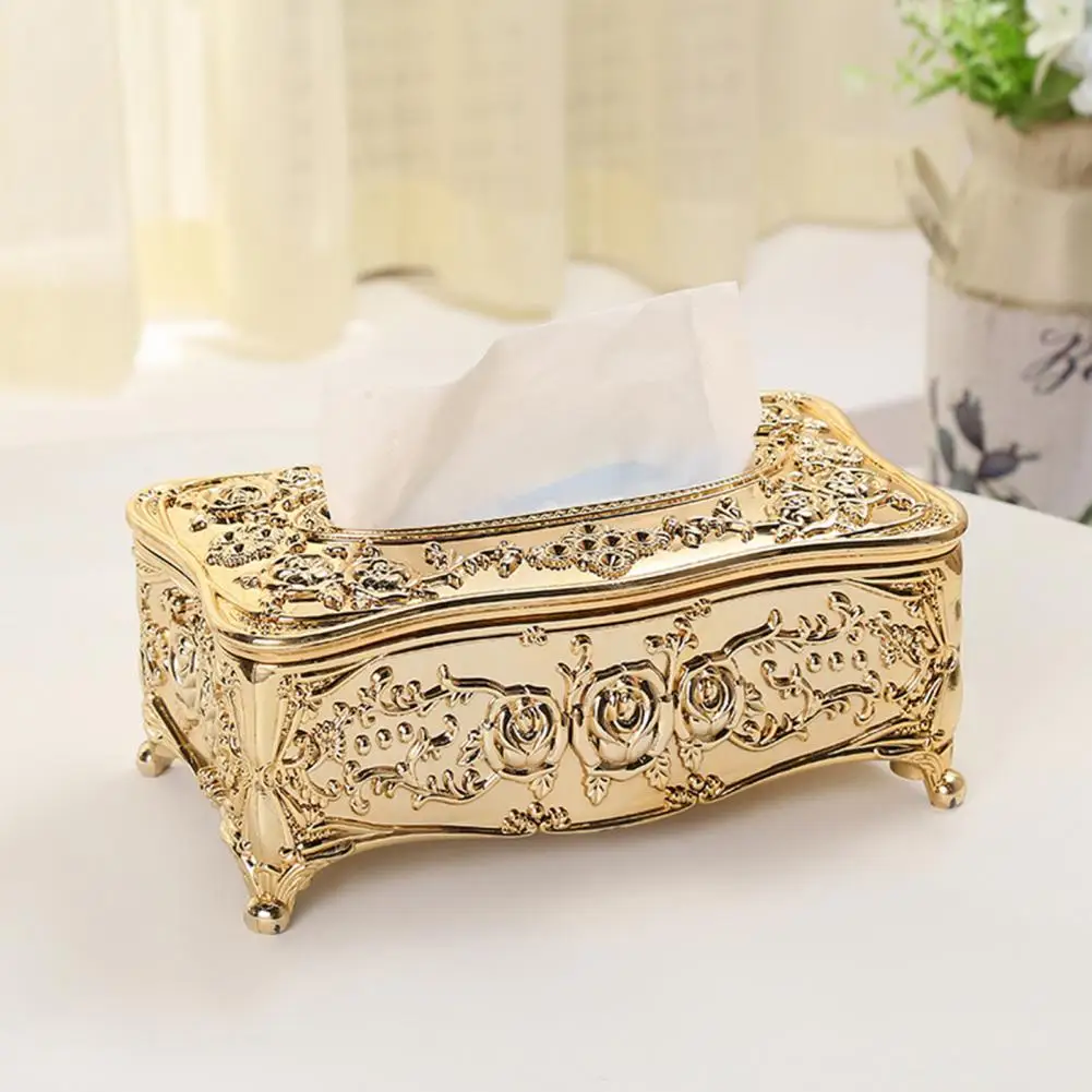 Коробка для салфеток Прочный простой чехол без запаха Контейнер заусенцев с