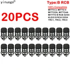 B RCB 02 04 Пульт дистанционного управления MITTO 2A 4A B2 B 2 4 TRC1 TRC2 TRC3 Пульт дистанционного управления для ворот гаража 433,92 МГц Rolling Code