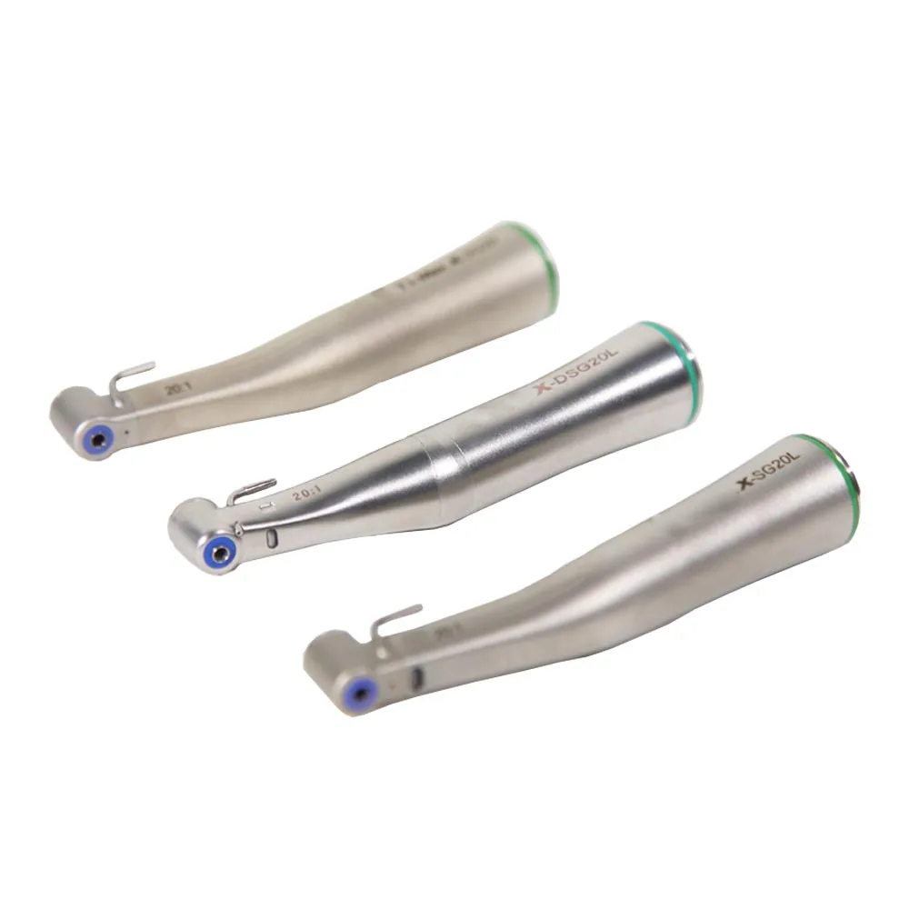 Dental Hand Piece Electric Motor Kit with Contra Angle 1:5 Handpiece 1:1 Low Speed 20:1 Dentistry Equipment