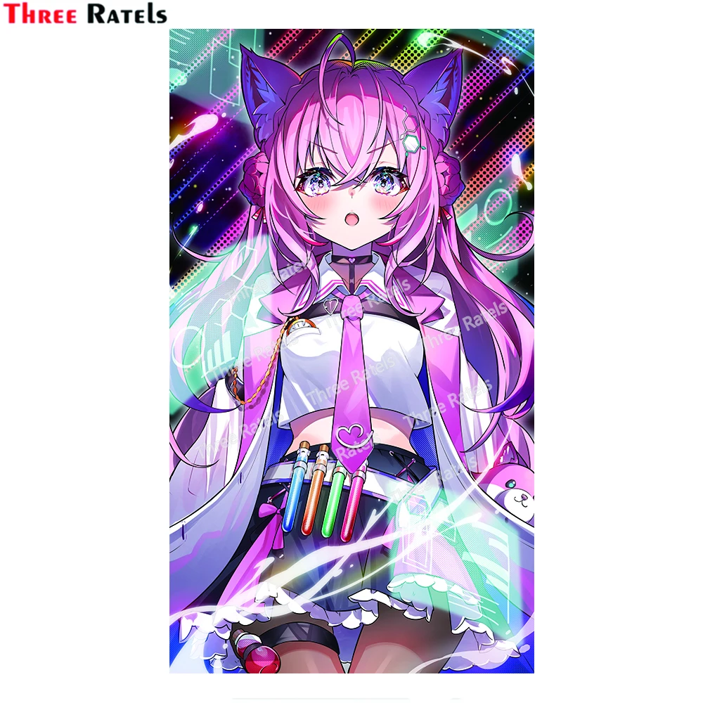 

Three Rateks H736 Hakui Koyori Hololive Auto Accessory Decoration Decals Vinyl Waterproof Material