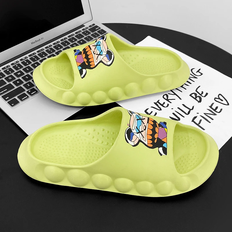 Designer Summer Sandals Fashion Man Slides Indoor Home Male Slipper Comfortable Platform Shoes For Men