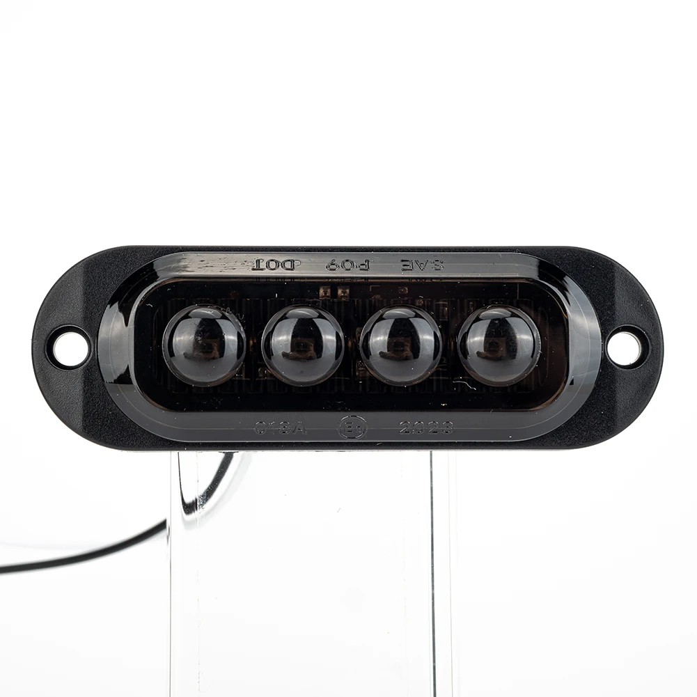 Габаритные огни с 4 светодиодами водонепроницаемые подходят для всех прицепов