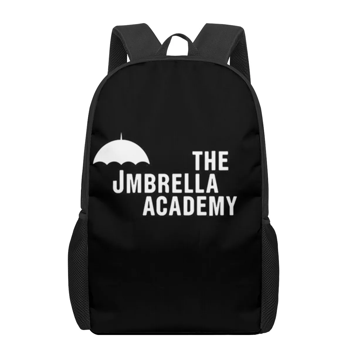 The Umbrella Academy Print Student Book Bags for Kids Boys Girls Backpack Children School Bag Mochilas 16inch Bookbags Satchel