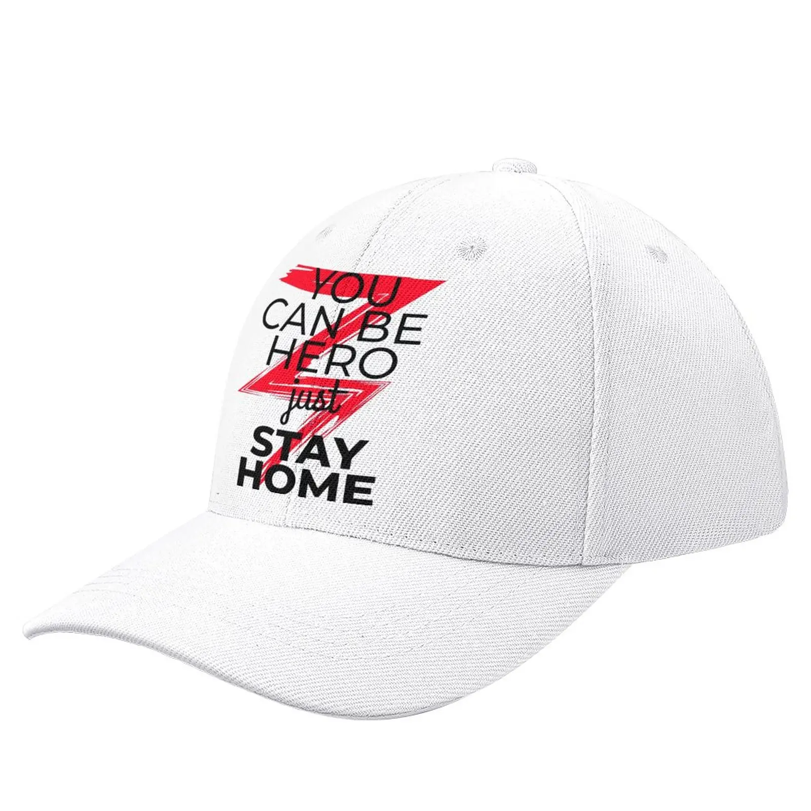 

You Can Be Hero Just Stay Home Stayg Vintage Travel Unisex Fishing Sun HatHeaddress Casquette