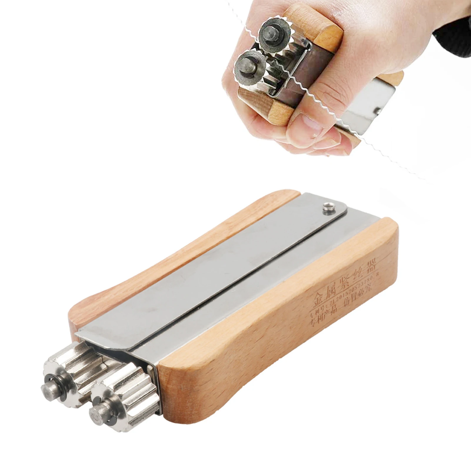 

Beekeeping Hive Frame Cable Tightener Beekeeping Wire Tightener With Wooden Handle Heavy Duty Stainless Steel Wire Tensioner