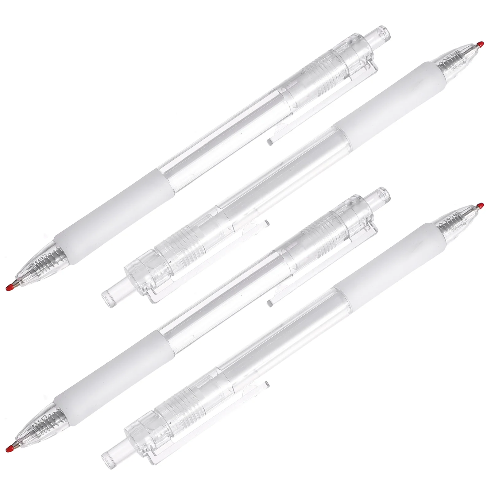 

12pcs Plastic Simple Portable Pen Neutral Pen Pen Sign Pen for Student Home Office