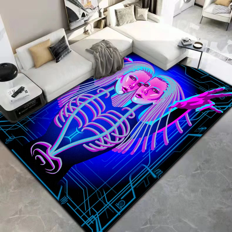 

Twelve constellations mechanical series yoga mat Fashion carpet home decor camping floor mat living room area rug custom carpet