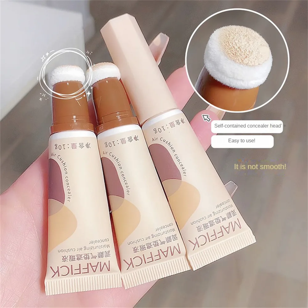 

Air Cushion Concealer Liquid Foundation Concealer Cream High Covering Facial Flaw Dark Circle Waterproof Lasting Makeup Korean